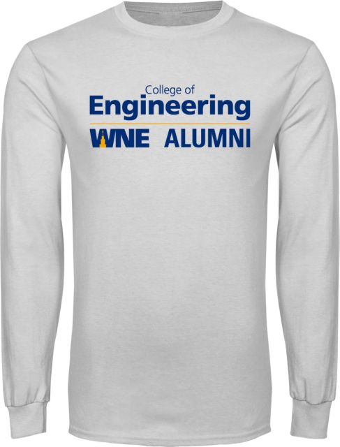 Western New England Long Sleeve T Shirt College of Engineering Alumni - ONLINE ONLY