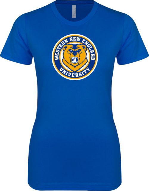 Western New England Next Level Ladies SoftStyle Junior Fitted Tee Athletic Logo - ONLINE ONLY
