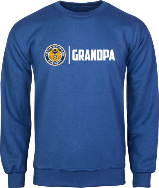 Western New England Fleece Crew Bear Grandpa - ONLINE ONLY