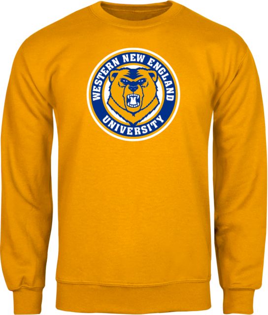 Western New England Fleece Crew Athletic Logo - ONLINE ONLY