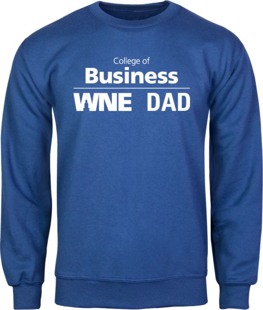 Western New England Fleece Crew College of Business Dad - ONLINE ONLY