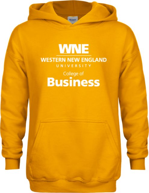 Western New England Youth Fleece Hoodie College of Business - ONLINE ONLY