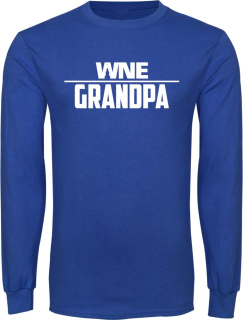Western New England Long Sleeve T Shirt WNE Grandpa - ONLINE ONLY