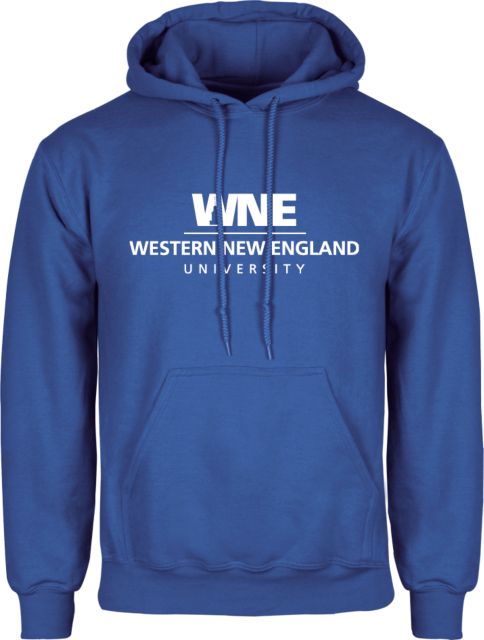 Western New England Fleece Hoodie Primary Wordmark - ONLINE ONLY