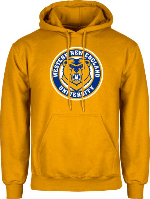 Western New England Fleece Hoodie Athletic Logo - ONLINE ONLY