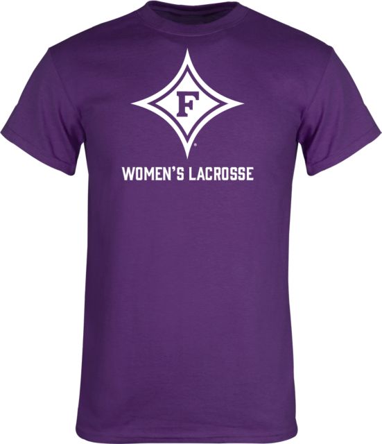 Furman T Shirt Diamond F - Lacrosse - ONLINE ONLY