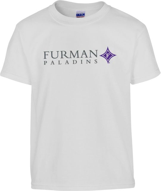 Furman Youth T Shirt Furman Paladins Diamond Word Mark - ONLINE ONLY