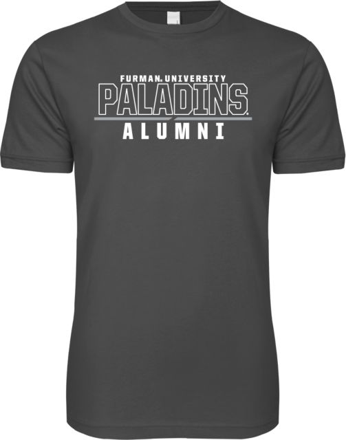 Furman Next Level SoftStyle T Shirt Furman University Paladins Alumni Stacked - ONLINE ONLY