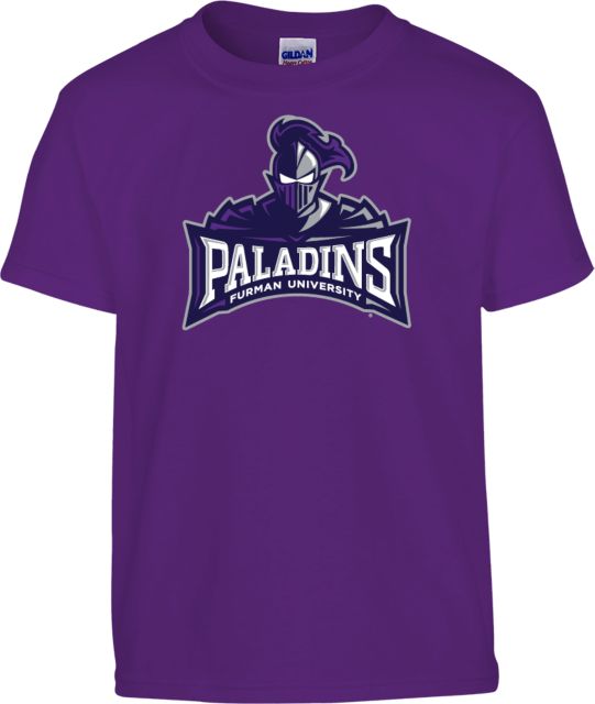 Furman Youth T Shirt Furman Paladins Mascot Mark - ONLINE ONLY