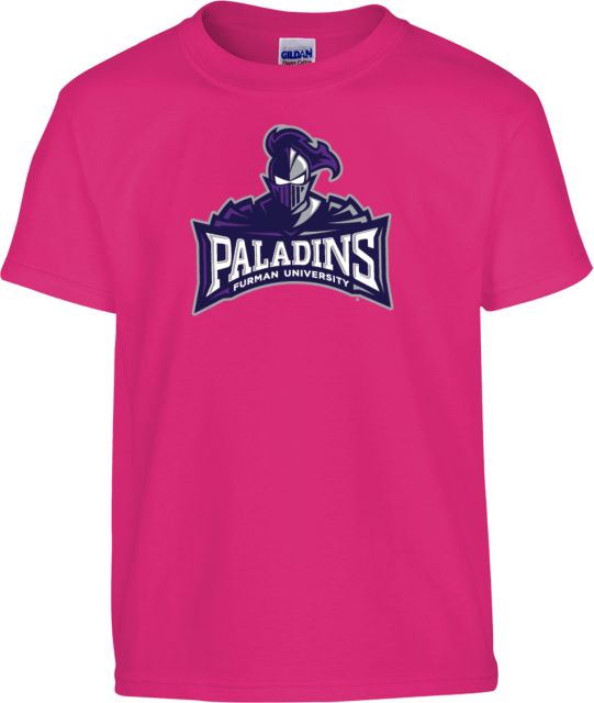 Furman Youth T Shirt Furman Paladins Mascot Mark - ONLINE ONLY