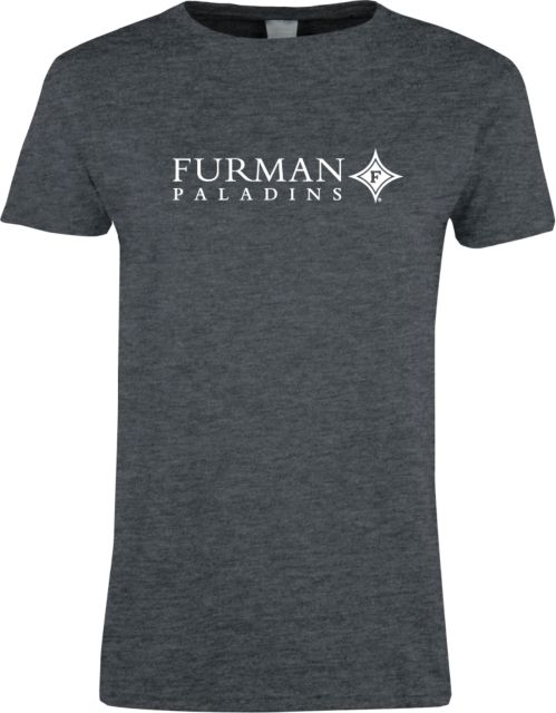 Furman Womens Short Sleeve Tee Furman Paladins Diamond Word Mark - ONLINE ONLY
