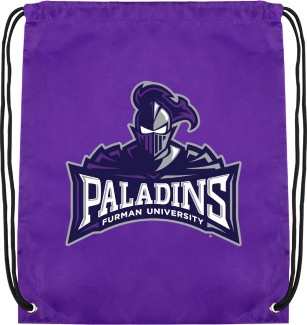 Furman Drawstring Backpack Furman Paladins Mascot Mark - ONLINE ONLY