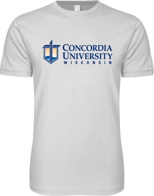 Concordia WI Next Level SoftStyle T Shirt CUW Mark Stacked Flush Left - ONLINE ONLY