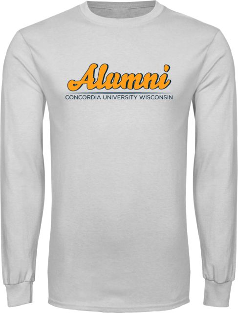Concordia WI Long Sleeve T Shirt Alumni Script - ONLINE ONLY