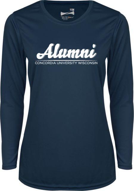 Concordia WI Ladies Syntrel Performance Longsleeve Shirt Alumni Script - ONLINE ONLY