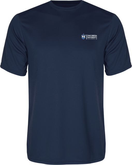 Concordia WI Performance Tee CUW Mark Stacked Flush Left - ONLINE ONLY