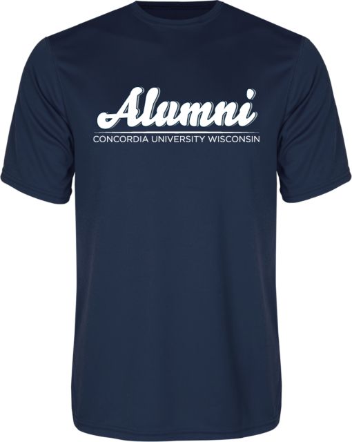 Concordia WI Performance Tee Alumni Script - ONLINE ONLY