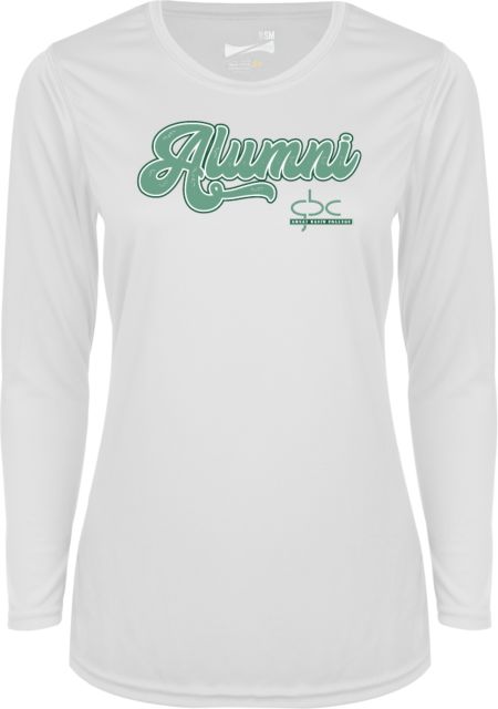 Great Basin Womens Performance Long Sleeve Shirt Alumni Script - ONLINE ONLY