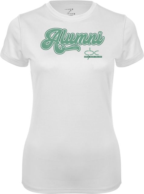 Great Basin Womens Performance Short Sleeve Tee Alumni Script - ONLINE ONLY