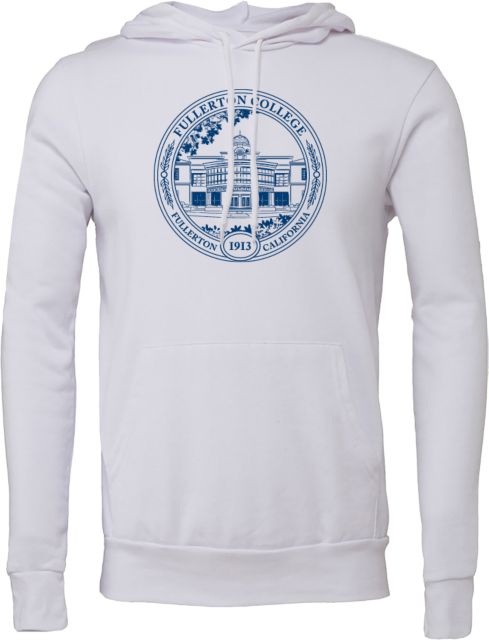 Fullerton College Bella + Canvas Fleece Hood FC Seal - ONLINE ONLY