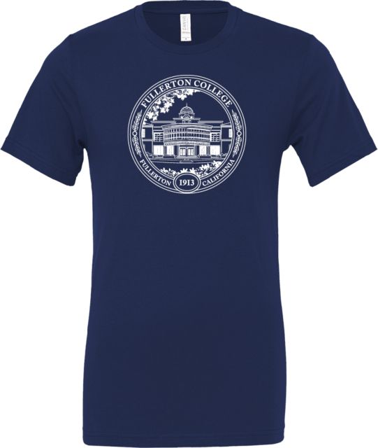 Fullerton College Bella + Canvas Jersey Cotton T Shirt FC Seal - ONLINE ONLY