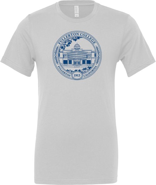 Fullerton College Bella + Canvas Jersey Cotton T Shirt FC Seal - ONLINE ONLY