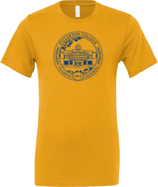 Fullerton College Bella + Canvas Jersey Cotton T Shirt FC Seal - ONLINE ONLY