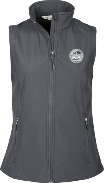 Fullerton College Womens Core Softshell Vest FC Seal - ONLINE ONLY