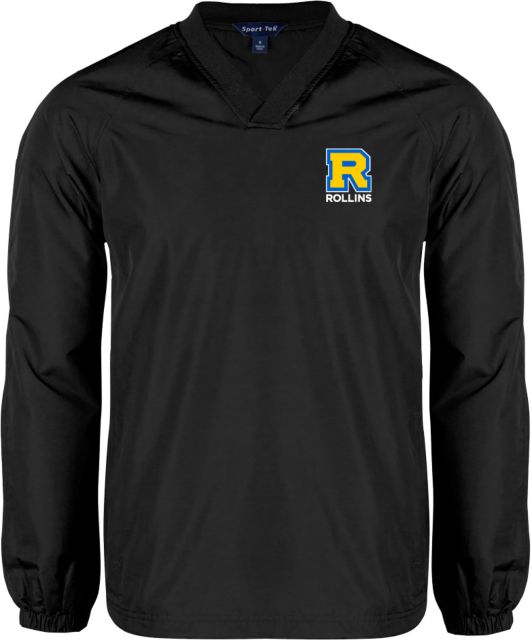 Rollins V Neck Raglan Windshirt Black R Rollins - ONLINE ONLY