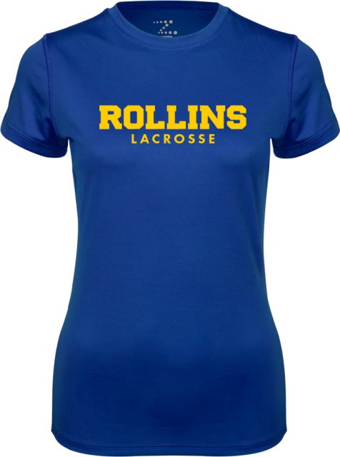 Rollins Womens Performance Short Sleeve Tee Rollins Lacrosse - ONLINE ONLY