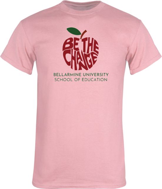Bellarmine Light T Shirt Bellarmine SOE Be the Change Apple Stacked - ONLINE ONLY