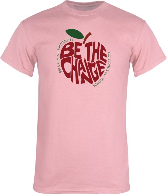 Bellarmine Light T Shirt Bellarmine SOE Be the Change Apple Wrapped - ONLINE ONLY