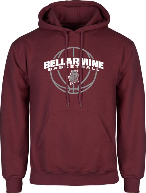 Bellarmine Fleece Hoodie Bellarmine Basketball Arched w/ Ball - ONLINE ONLY