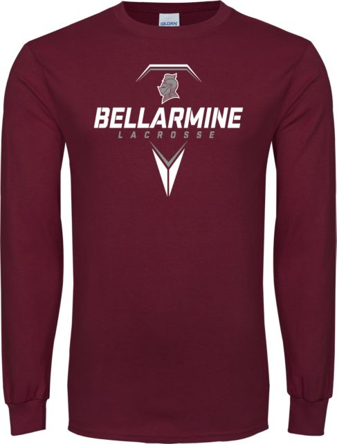 Bellarmine Long Sleeve T Shirt Bellarmine Lacrosse Geometric - ONLINE ONLY