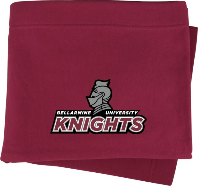 Bellarmine Sweatshirt Blanket Official Logo - ONLINE ONLY