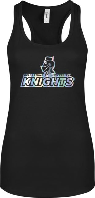 Bellarmine Next Level Ladies Ideal Racerback Tank Official Logo Foil - ONLINE ONLY