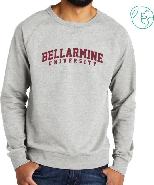 Bellarmine Allmade Light Organic French Terry Crewneck Sweatshirt Official Logo - ONLINE ONLY