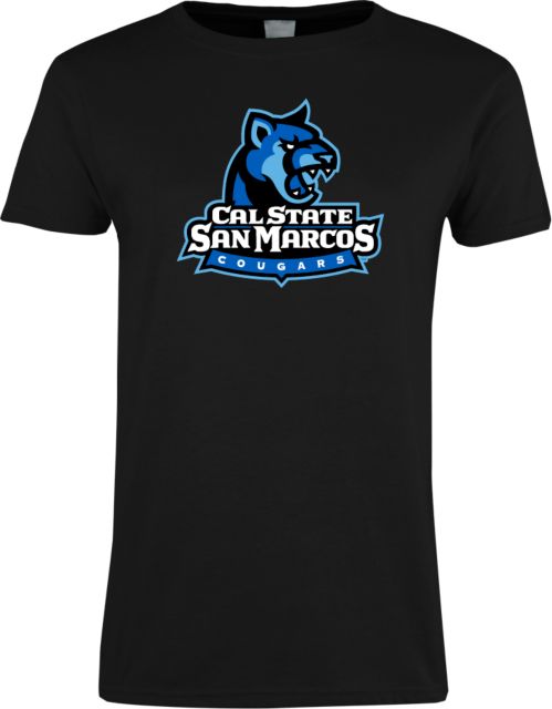 Cal State San Marcos Womens Short Sleeve Tee Primary Logo - ONLINE ONLY