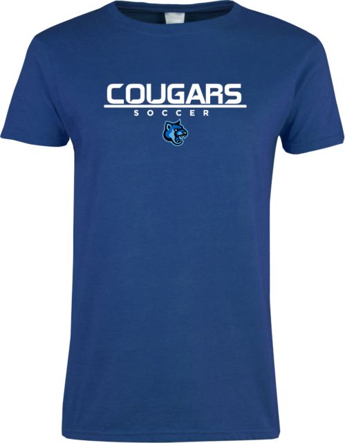 Cal State San Marcos Ladies T Shirt Soccer Stacked - ONLINE ONLY