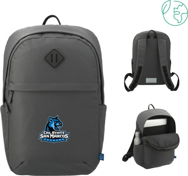 Cal State San Marcos Repreve Ocean Commuter Computer Backpack Primary Logo - ONLINE ONLY