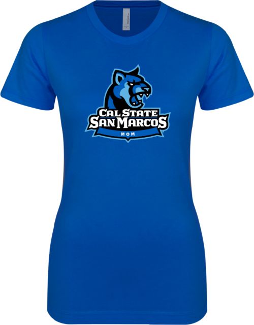 Cal State San Marcos Next Level Ladies SoftStyle Junior Fitted Tee Mom - ONLINE ONLY