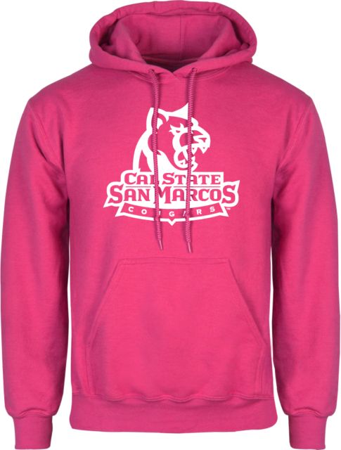 Cal State San Marcos Womens Fleece Hoodie Primary Logo - ONLINE ONLY