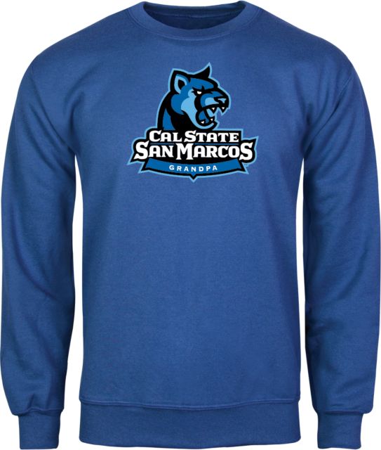 Cal State San Marcos Fleece Crew Grandpa - ONLINE ONLY