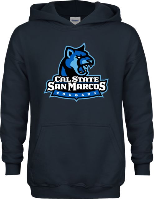 Cal State San Marcos Youth Fleece Hoodie Primary Logo - ONLINE ONLY