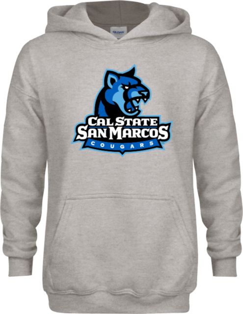 Cal State San Marcos Youth Fleece Hood Primary Logo - ONLINE ONLY
