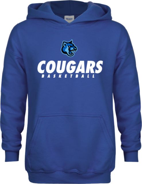 Cal State San Marcos Youth Fleece Hoodie Basketball Stacked - ONLINE ONLY