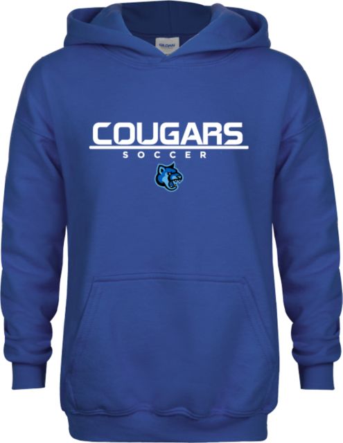 Cal State San Marcos Youth Fleece Hoodie Soccer Stacked - ONLINE ONLY