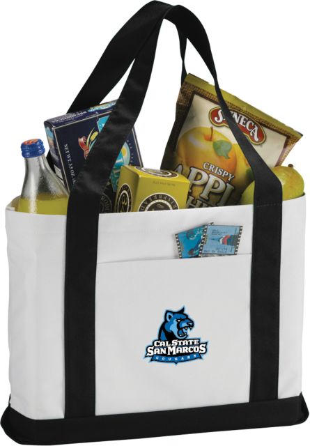 Cal State San Marcos Contender Canvas Tote Primary Logo - ONLINE ONLY