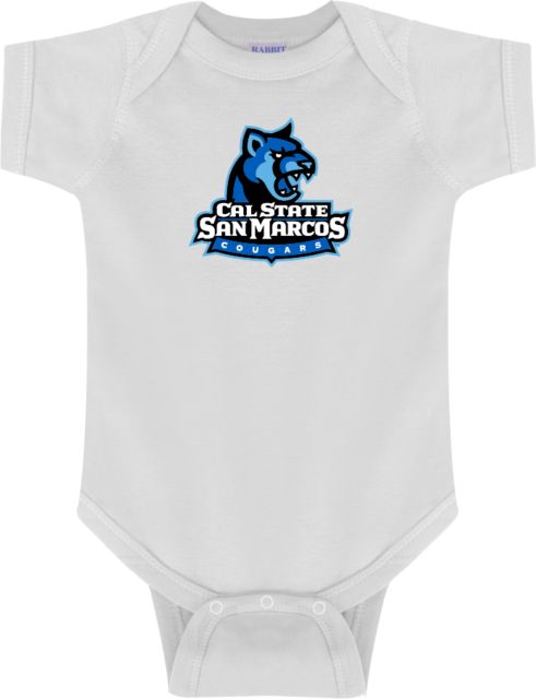 Cal State San Marcos Infant Bodysuit Primary Logo - ONLINE ONLY