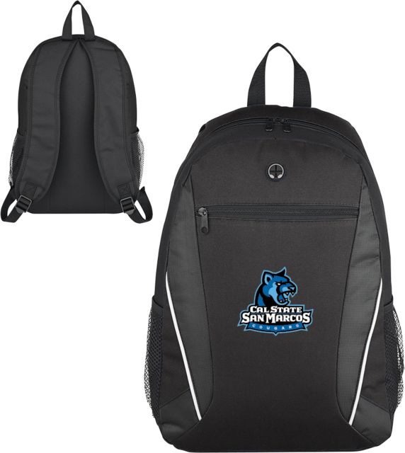 Cal State San Marcos Homerun Computer Backpack Primary Logo - ONLINE ONLY